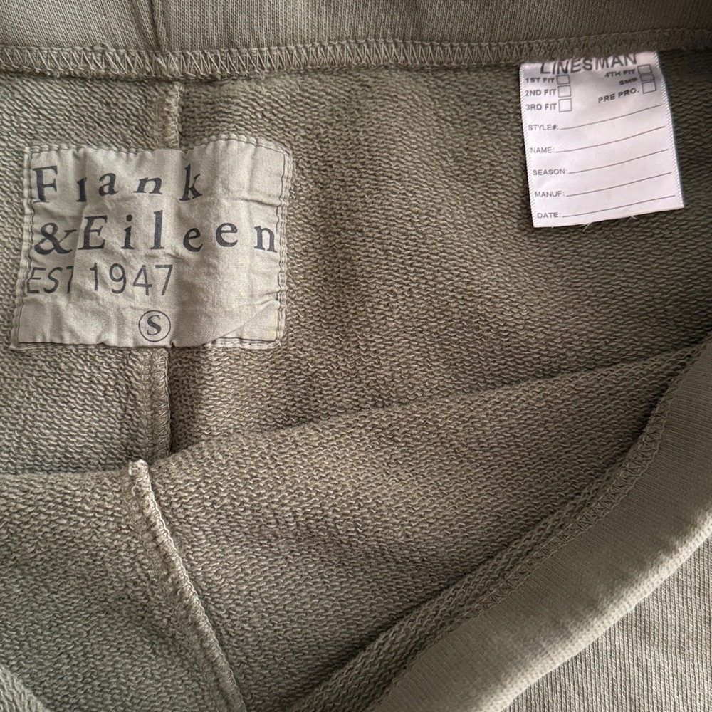 Frank & Eileen Green Pearl Favorite Lounge Shorts Size Small - Picture 4 of 5